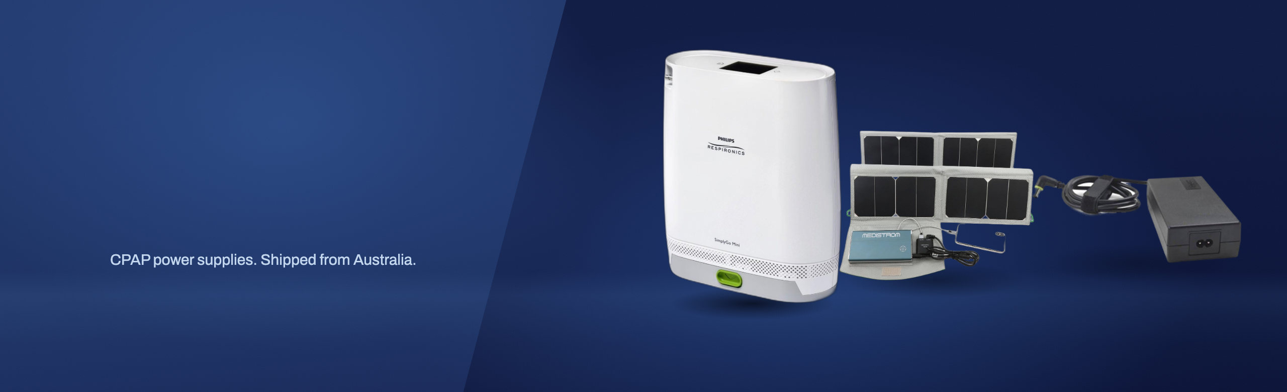 cpap-accessories-power-supplies collection banner