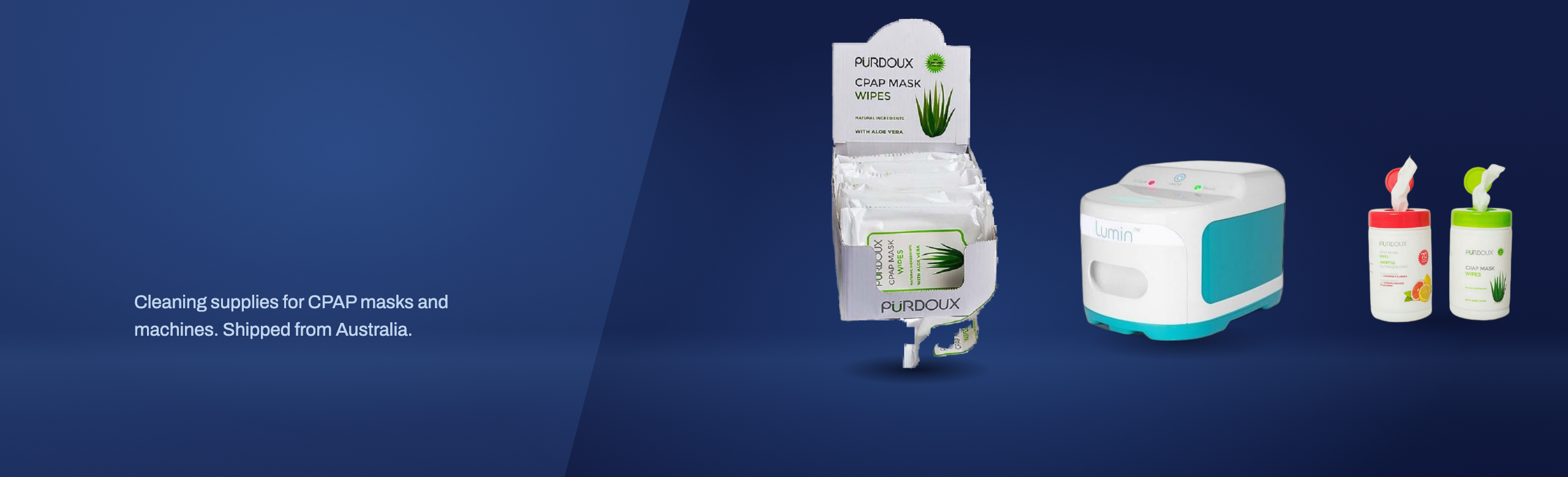 products-cleaning-masks-machines collection banner