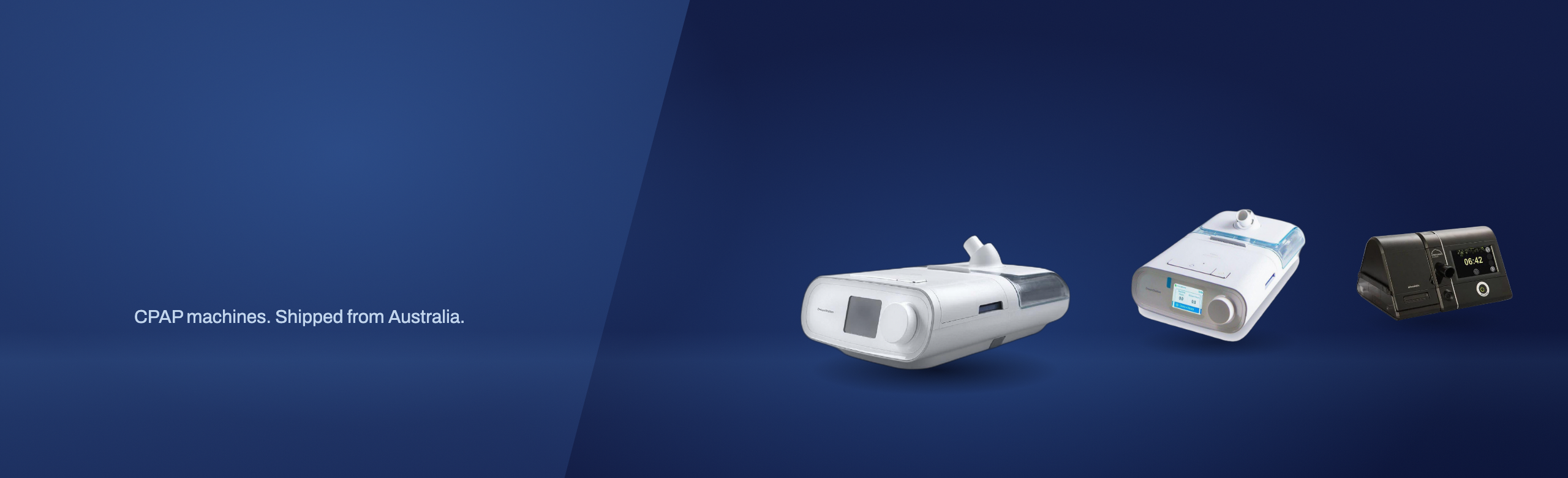 products-cpap-machines collection banner