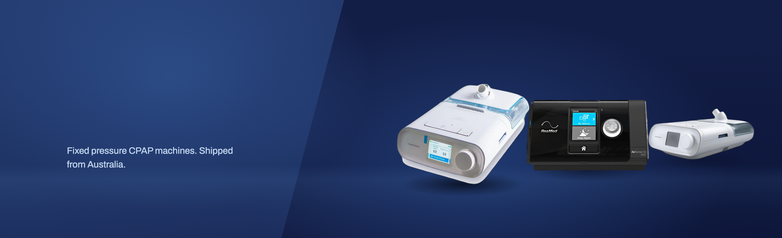 products-cpap-machines-fixed-pressure collection banner