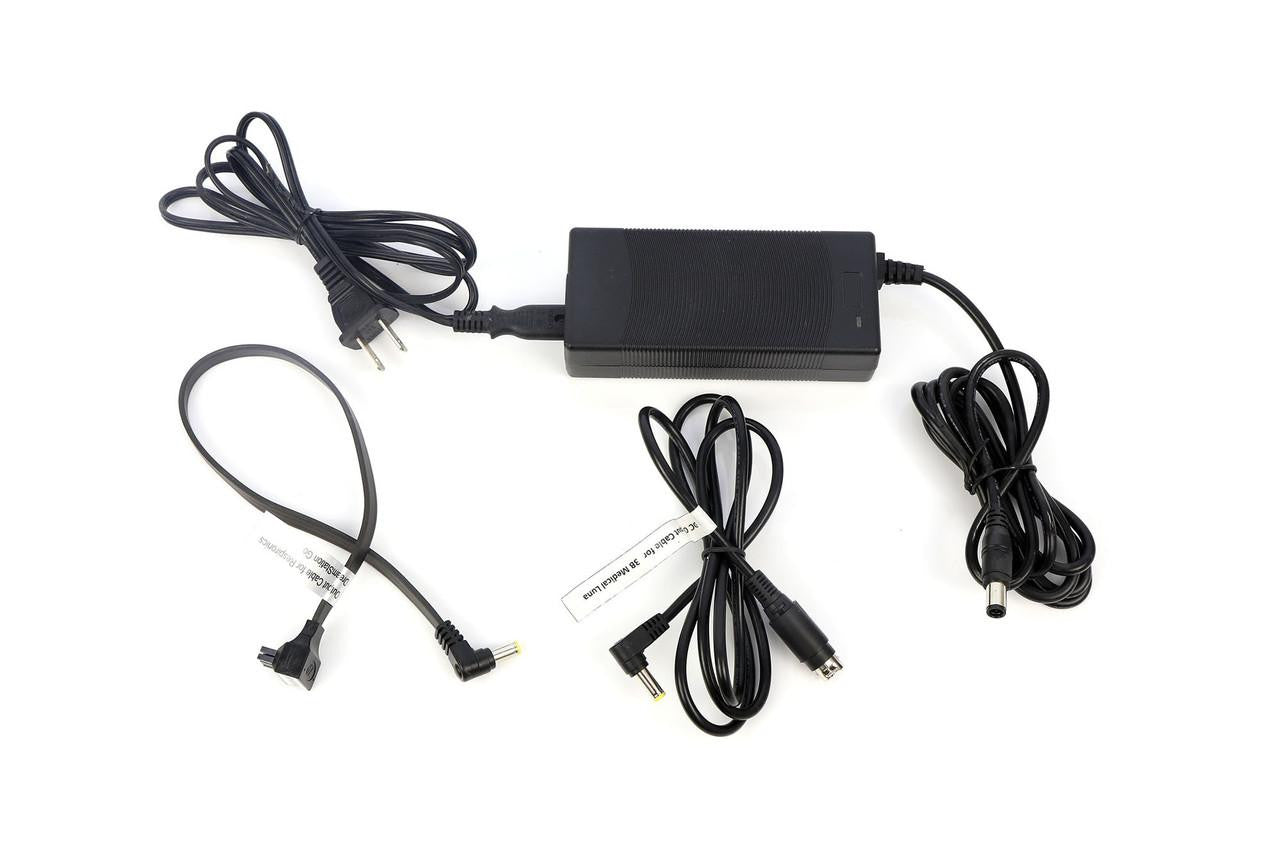 Choice One Medical Medistrom Respironics DreamStation Go & 3B Medical Luna Connector Kit, black power supply and connector cables for pilot-24 lite.