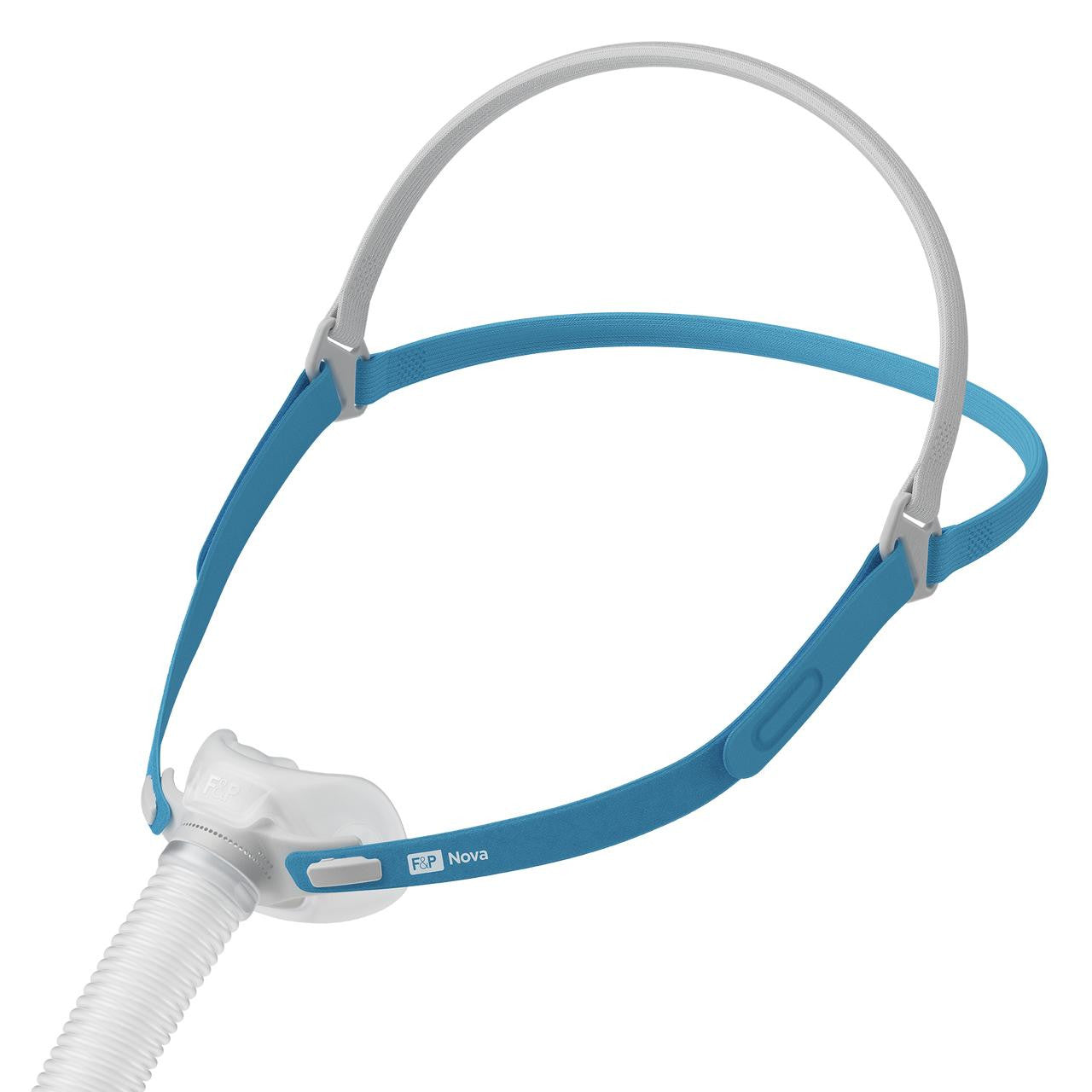 Fisher and Paykel Healthcare Fisher and Paykel Nova Micro Pillows Mask Fitpack, a mask with micro pillows and adjustable straps for comfortable sleep therapy.