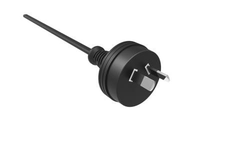 Fisher and Paykel Healthcare Fisher and Paykel SleepStyle Australian power cord, black electrical power plug with cable connector