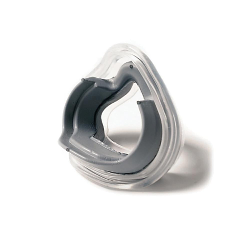 Fisher and Paykel Healthcare Zest / Zest Q Silicone Cushion with Foam Cushion, Petite, Standard, Large sizes, shown in a close-up image highlighting the silicone and foam materials.