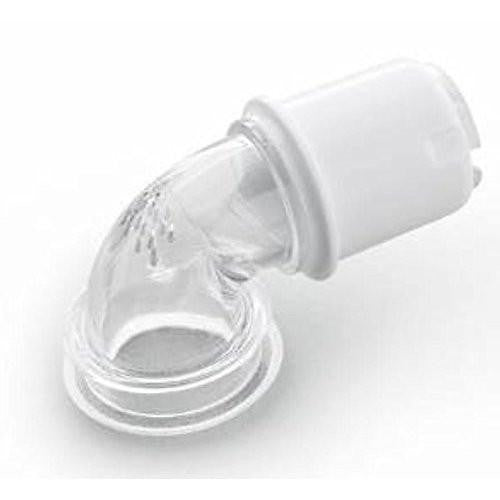 Philips Respironics DreamWear Elbow Kit, clear plastic elbow connector for CPAP therapy.