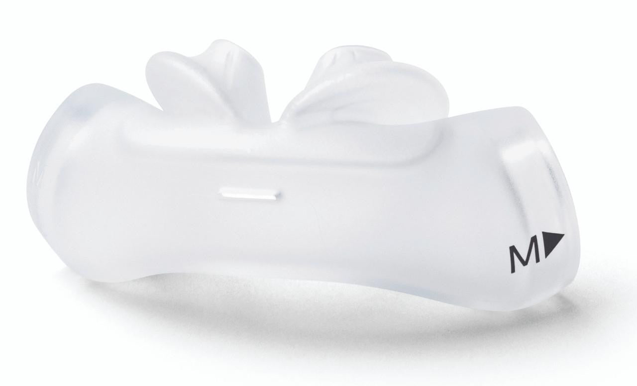 Philips Respironics DreamWear Silicone Pillows Mask, small and medium frames included, for comfortable CPAP therapy.