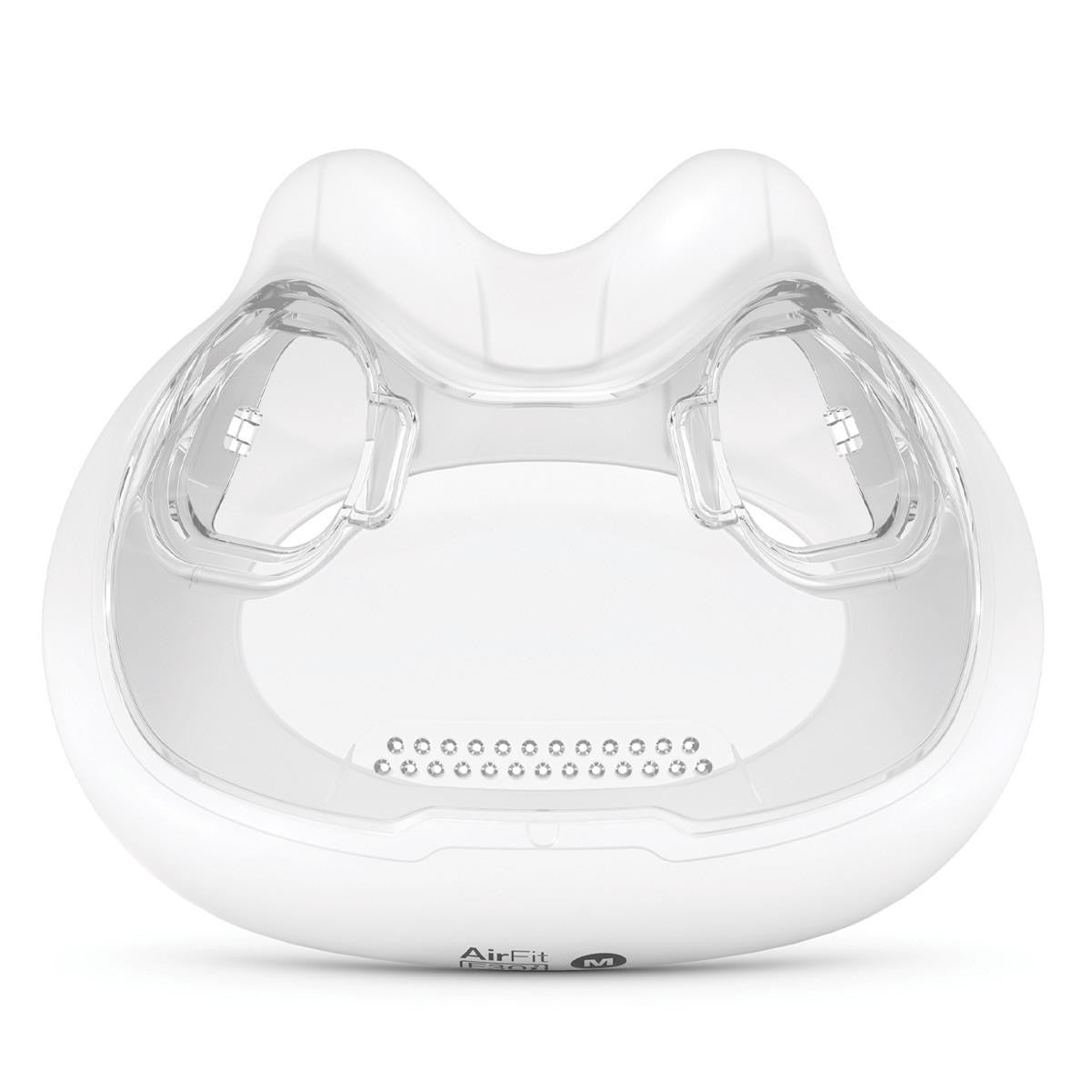 ResMed AirFit™ F30i Full Face Cushion, clear nasal cushion for sleep apnea CPAP mask.