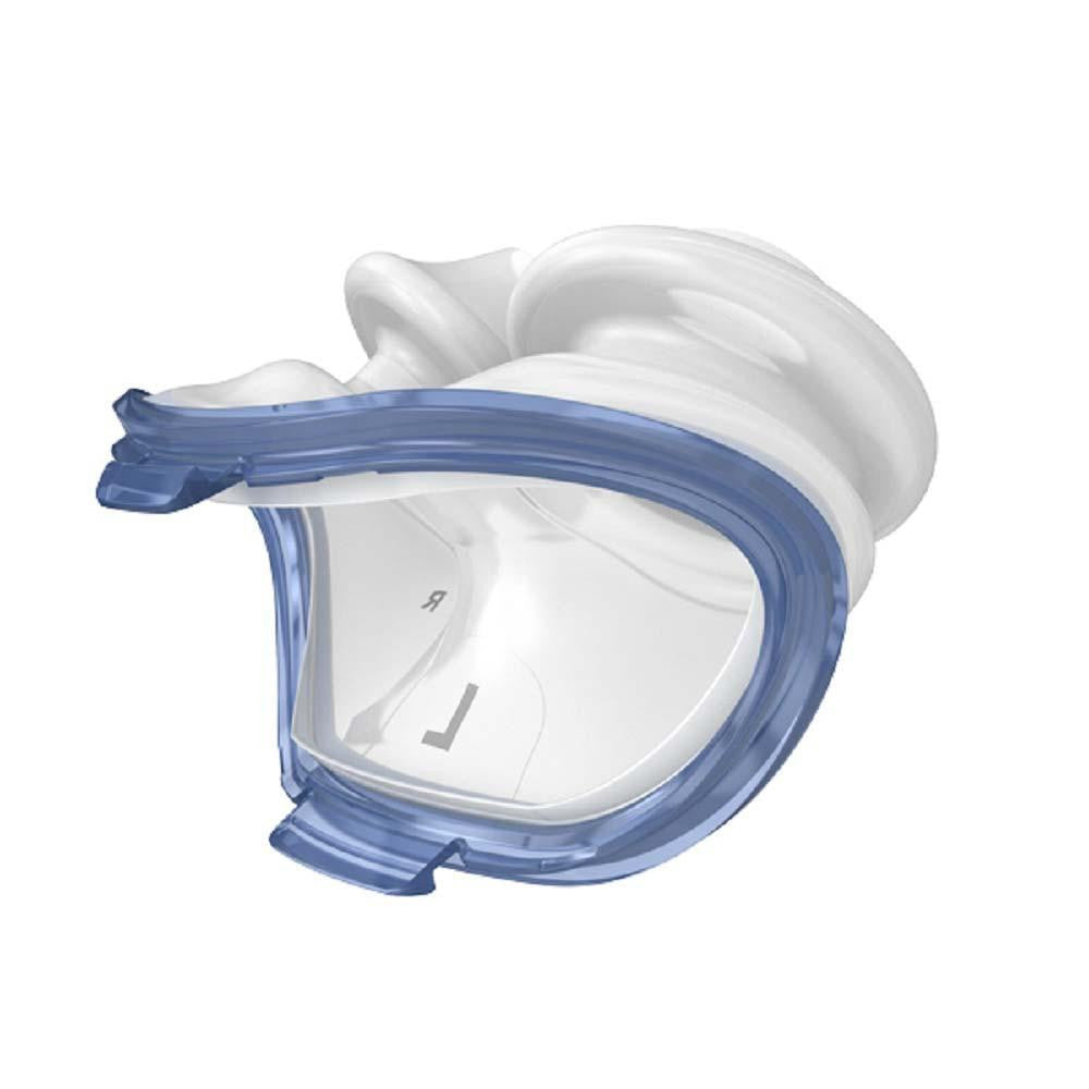 Resmed AirFit P10 Silicone Cushions, replacement silicone cushions for sleep apnea mask with lightweight and comfortable design.