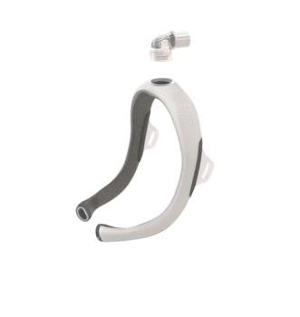 Resmed Airtouch N30i, CPAP nasal cushion and frame for comfortable sleep therapy.