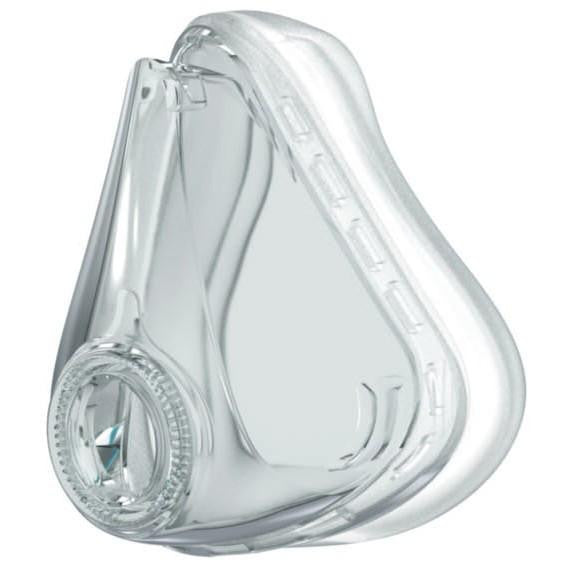 Resmed Quattro Air / F10 Silicone Seal, clear medical device part for CPAP mask fitting.