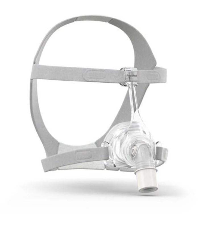 ResMed AirFit N20 Classic Nasal CPAP Mask, lightweight nasal mask with headgear and tubing for sleep apnea therapy.