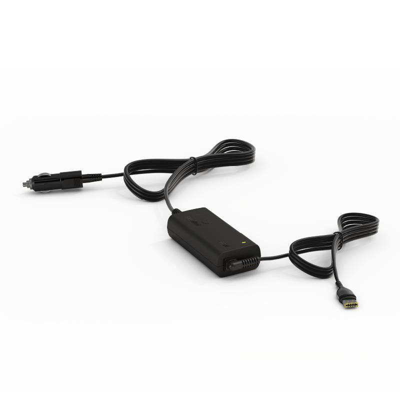 Resmed ResMed AirSense 11 DC/DC Converter 12V 24V, black power adapter with connecting cables for medical device power supply.