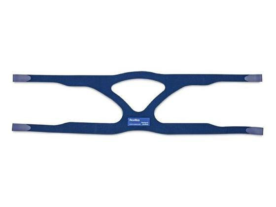 Resmed Universal Headgear, adjustable headgear for CPAP mask with straps ensuring comfort and secure fit.